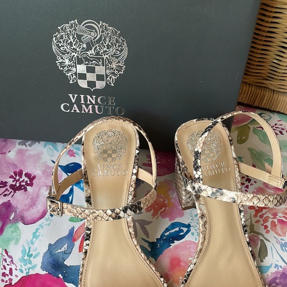 vince camuto short bread desert python shoes - Picture 4 of 11